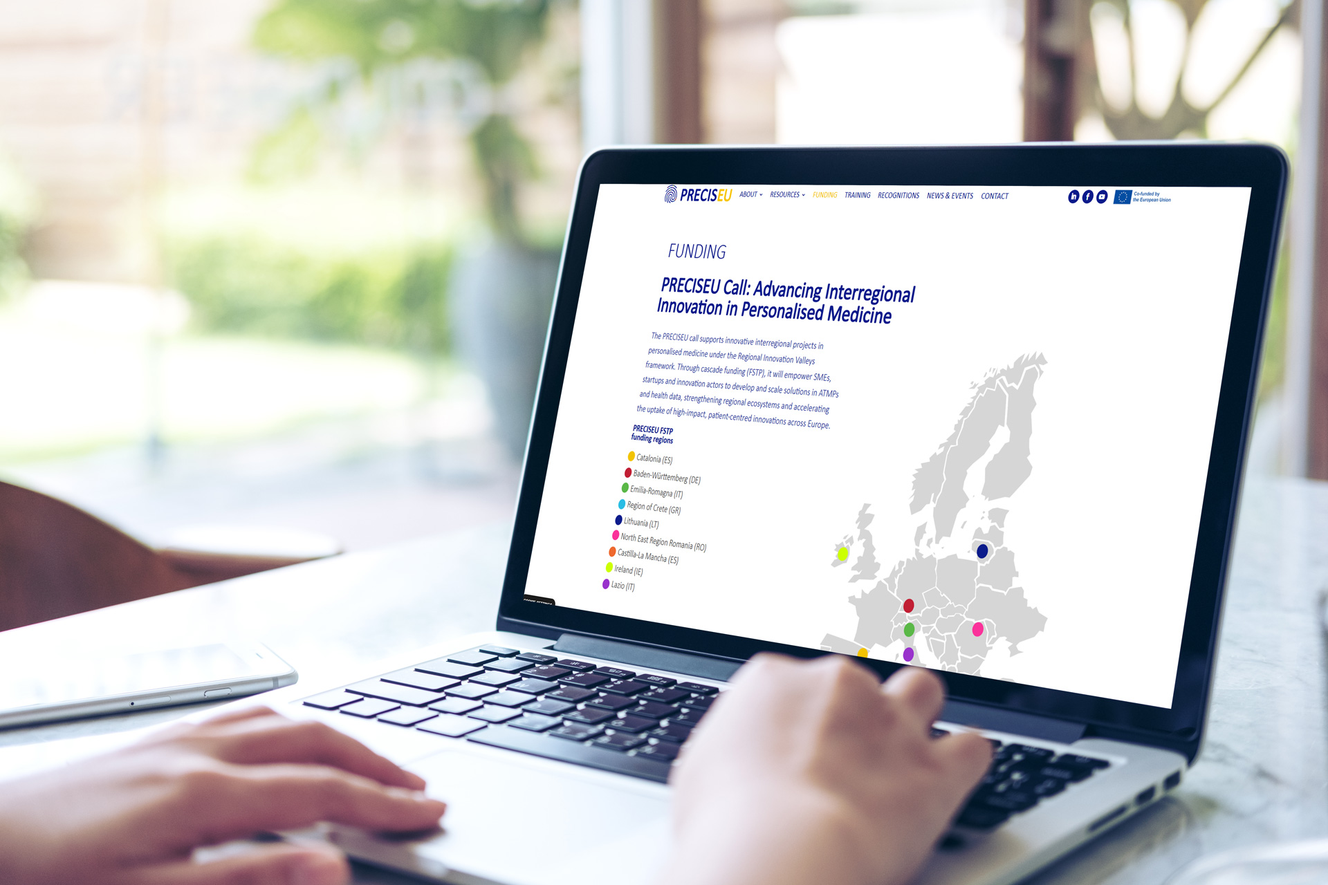 PRECISEU Call: Advancing Interregional Innovation in Personalised Medicine