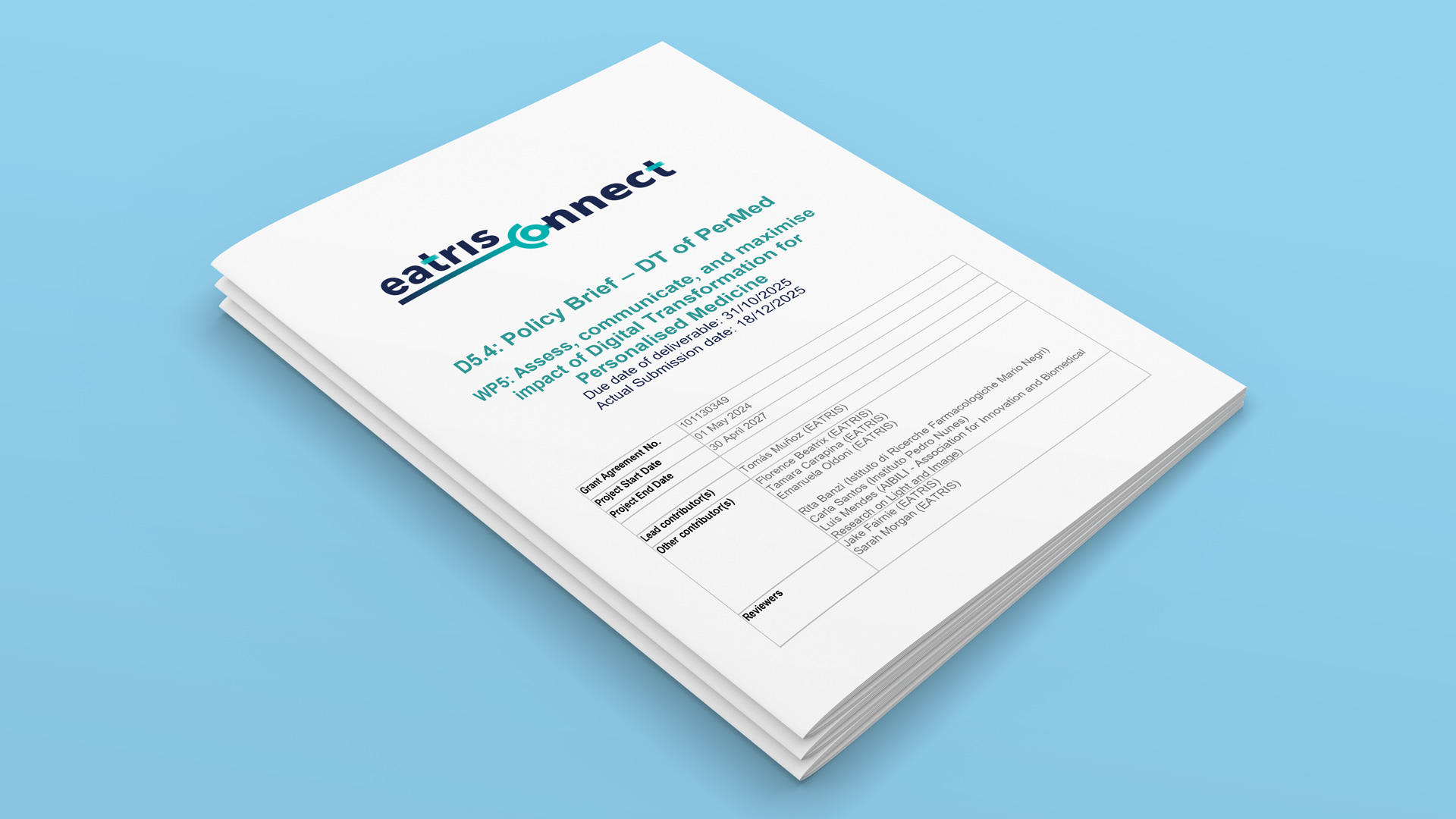 EATRIS Policy Brief on European Regulatory Frameworks in the Context of Personalised Medicine