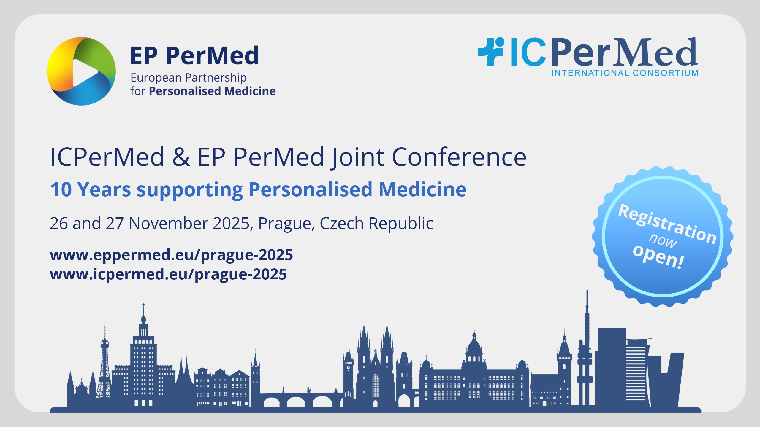 ICPerMed & EP PerMed Joint Conference – Registration open!