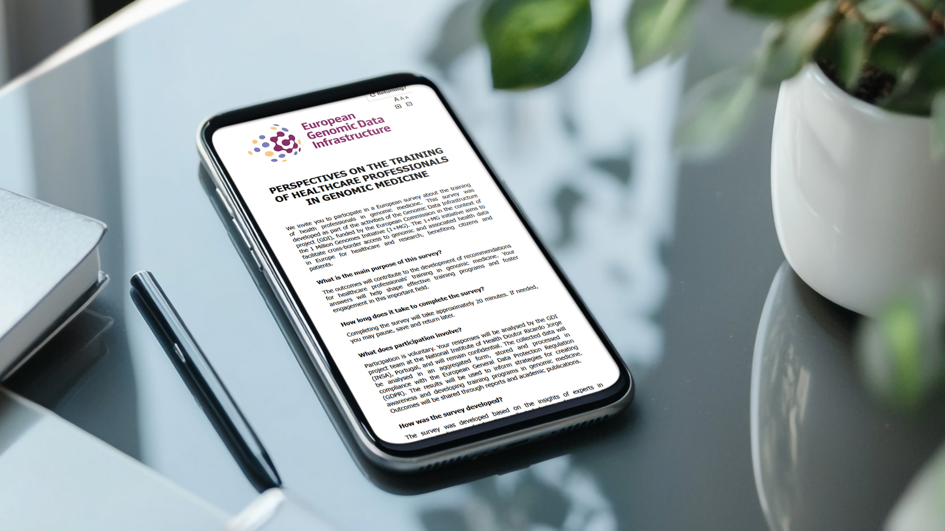 Survey on Genomic Medicine Training for Healthcare Professionals