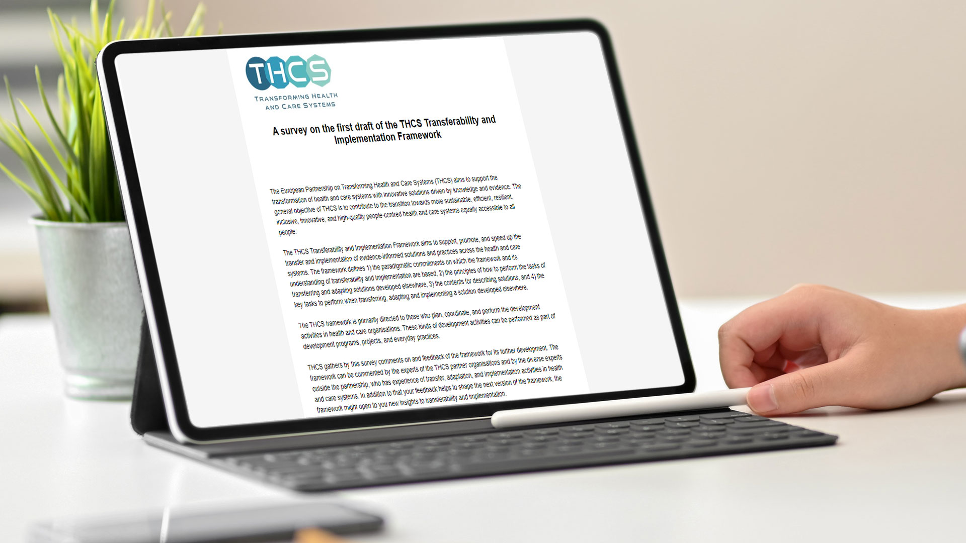 Survey on THCS Transferability and Implementation Framework